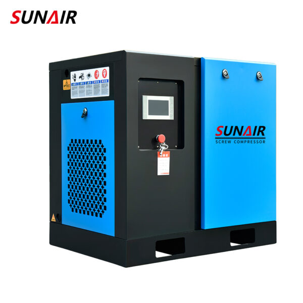 Low Noise 10HP Industrial Air Compressor 7.5kw Variable Speed Screw Air Compressor