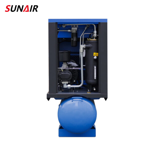30HP Rotary Screw Air Compressor 8bar 10bar All in One Screw Air-Compressor Machine with Dryer Tank - Image 3