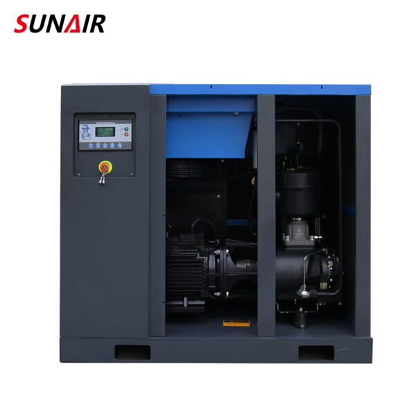 Oil Industrial 30kw Low Noise Screw Type Air Compressor 40HP - Image 2
