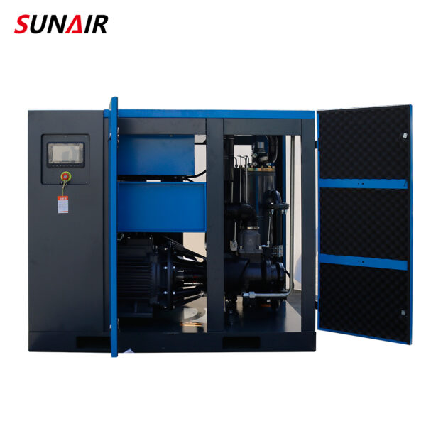 90kw 380V 125V Permanent Magnet Direct Driven Screw Air Compressor - Image 5
