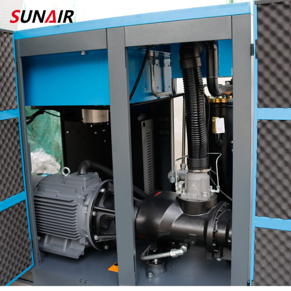 90kw 380V 125V Permanent Magnet Direct Driven Screw Air Compressor - Image 6