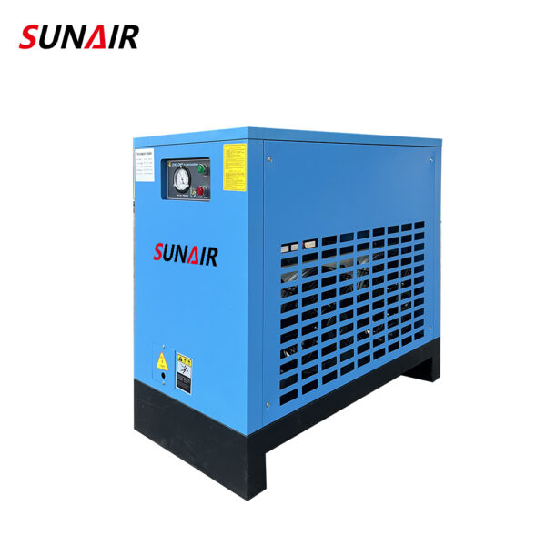 220V 50Hz 6.5m3/Min Air Cooling Industrial Equipments Freeze Dryer Refrigerated Dryer 50AC