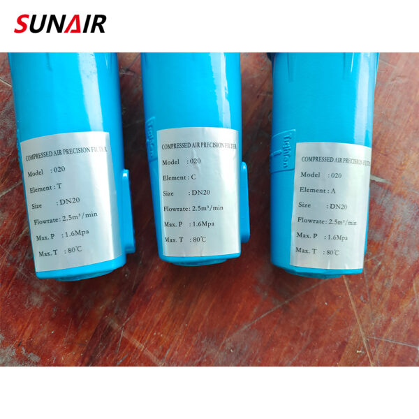 020 C T A Pre Line Filters High Precision Compressed Air Line Filter for Air Compressor Dryer - Image 4