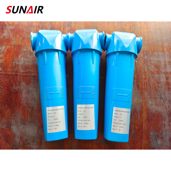 Chinese Manufacturer High Precision air Dryer Filter Compressed air Line Filter 050C/T/A