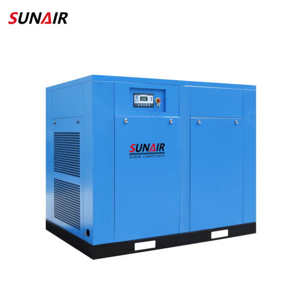 Energy Saving Fix Speed Type 132kw 175HP Rotary Screw Air Compressor for Industrial Equipment