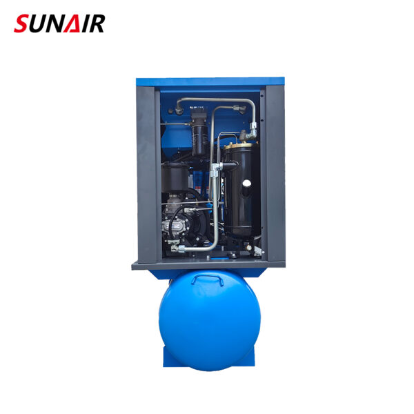 Energy Saving 11 Kw 15HP All in One 4 in 1 380V Silent Screw Air Compressor - Image 5