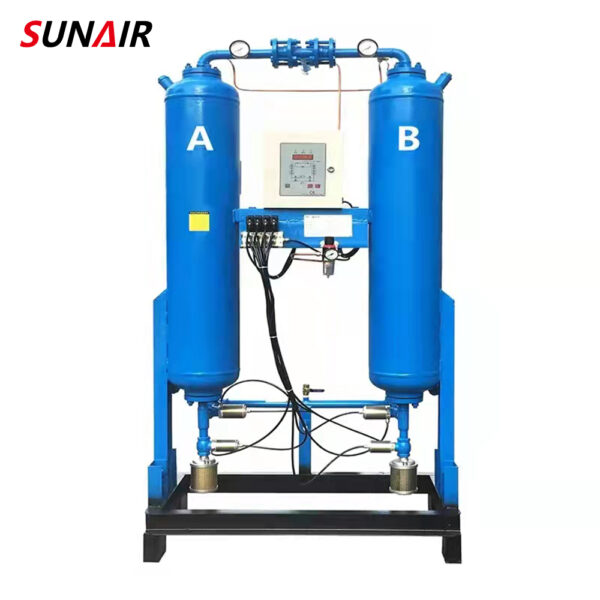 11Nm³/Min Micro-Heat Regenerative Adsorption Air Dryer Industrial Desiccant Compressed Air Dryer Supplier