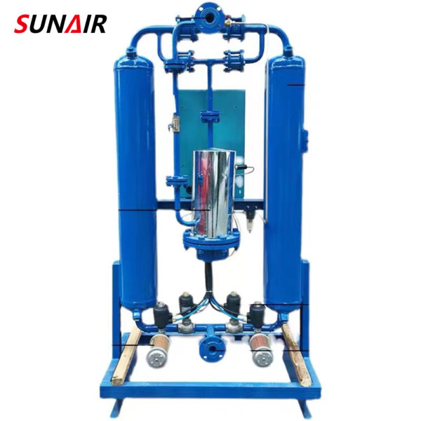 11Nm³/Min Micro-Heat Regenerative Adsorption Air Dryer Industrial Desiccant Compressed Air Dryer Supplier - Image 5