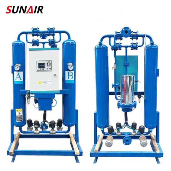 11Nm³/Min Micro-Heat Regenerative Adsorption Air Dryer Industrial Desiccant Compressed Air Dryer Supplier - Image 3