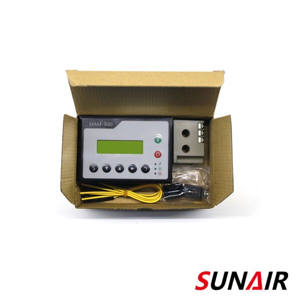 Air Compressor Spare Part PLC Controller Control Panel Mam890 Controller - Image 2