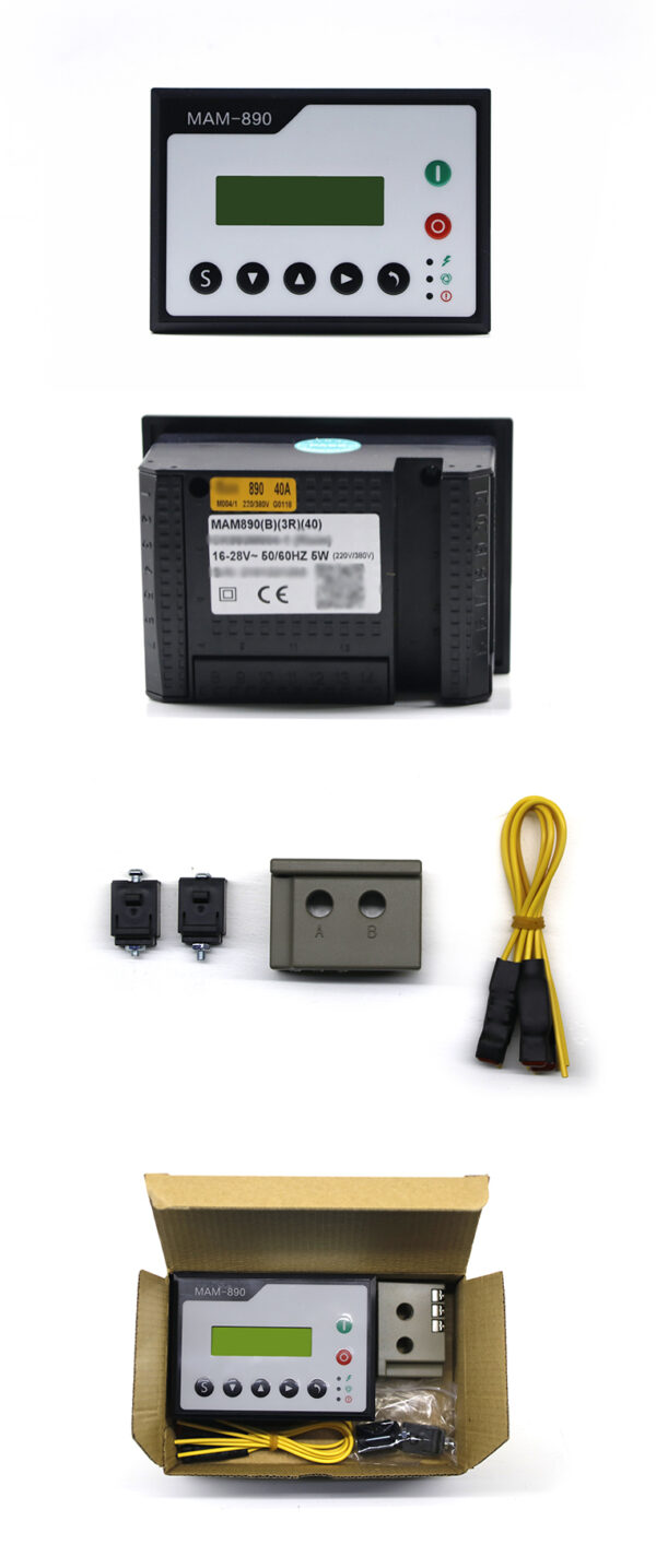 Air Compressor Spare Part PLC Controller Control Panel Mam890 Controller - Image 5