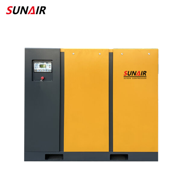 Factory Price Low Noise 9.6m3/Min Compressor 55kw 75HP Rotary Screw Air Compressor for Industrial