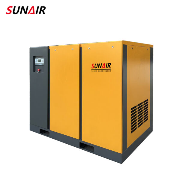 China High Quality Cheap Low Noise 90kw 125HP Fixed Compressor Direct Drive Screw Air Compressor