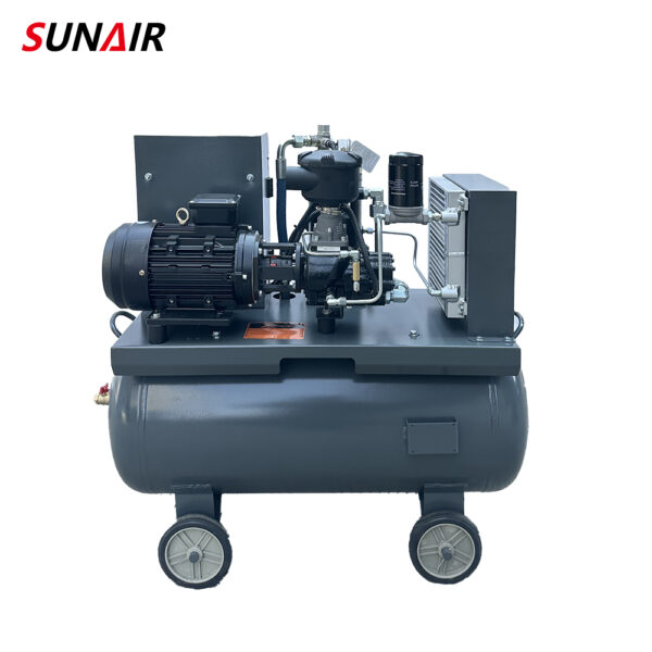 Portable Screw Air Compressor with Air Tank 3kw 4HP Two in One High Efficiency Silent Screw Air Compressor - Image 6