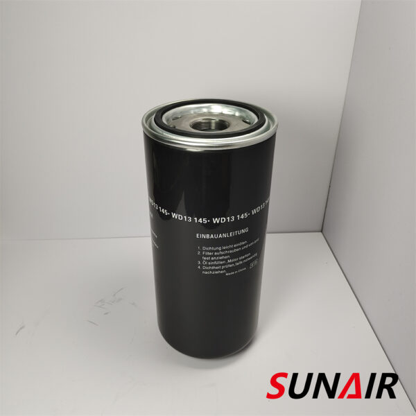 High Performance W13145 Oil Filter Element 55kw 75kw Air Compressor Spare Parts - Image 6