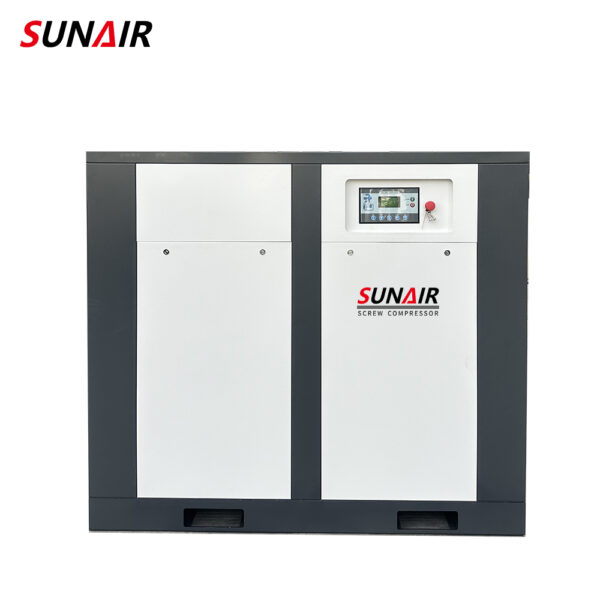 55kw 75HP Power Frequency Screw Air Compressor, Suitable for 220V 380V 415V 440V
