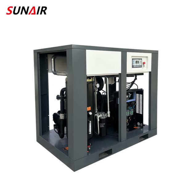 High Efficiency 55KW 75HP Rotary Screw Air Compressor Air Cooling Compressor - Image 3