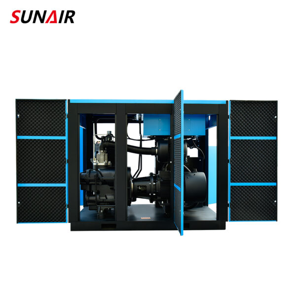 Manufacturer′s Best-Selling 75kw Variable Speed Frequency Two-Stage Screw Air Compressor - Image 5