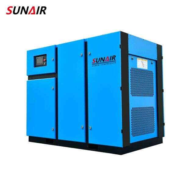 Manufacturer′s Best-Selling 75kw Variable Speed Frequency Two-Stage Screw Air Compressor - Image 3